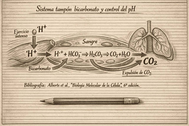 Lactato sistema tampón